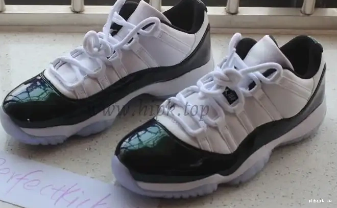 pairs Nike Jordan 11 “Emerald” Air Low 0527